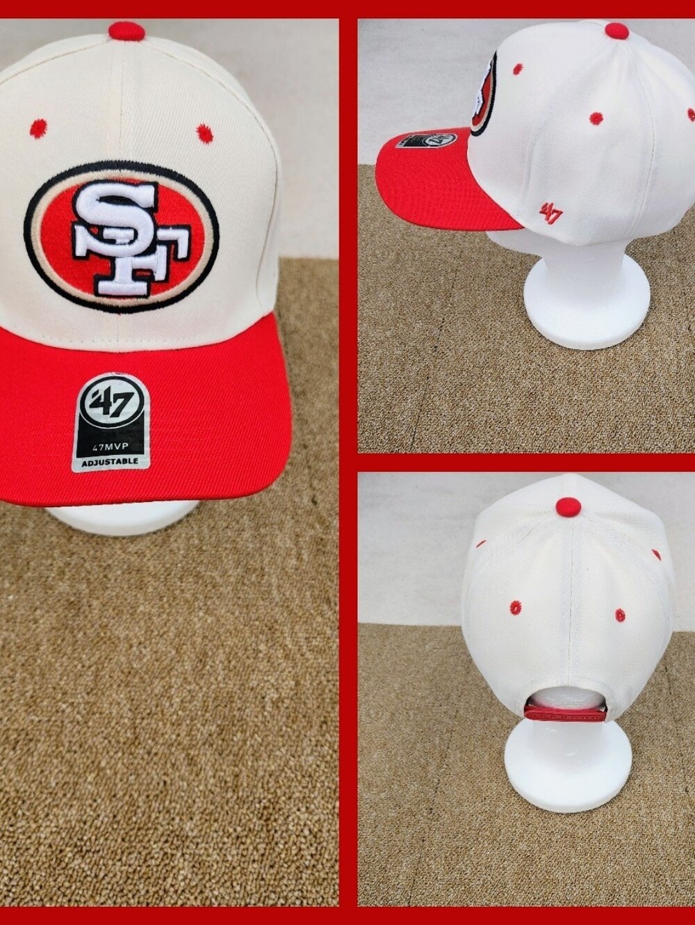 SAN FRANCISCO 49ERS NFL FOOTBALL SNAPBACK HAT.